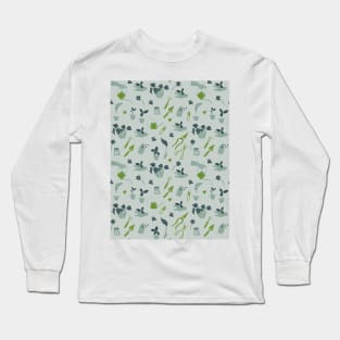 Home gardening pattern Long Sleeve T-Shirt